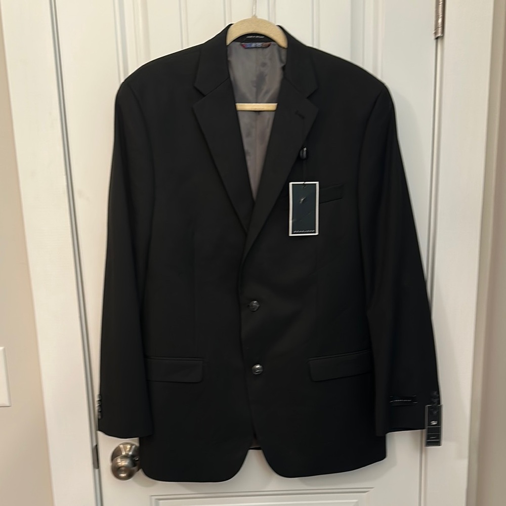 Sean John Black Sport Coat Classic Blazer